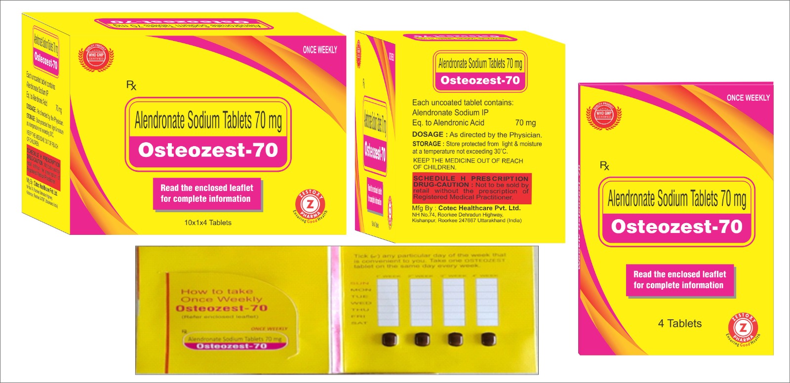 OSTEOZEST-70 TABLETS